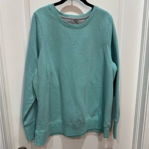 Tek Gear 2X Light Teal Blue Sweatshirt